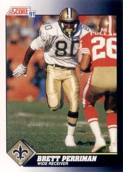 Brett Perriman New Orleans Saints 1991 Score NFL #541